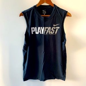 🟡Nike Sleeveless Football Tee